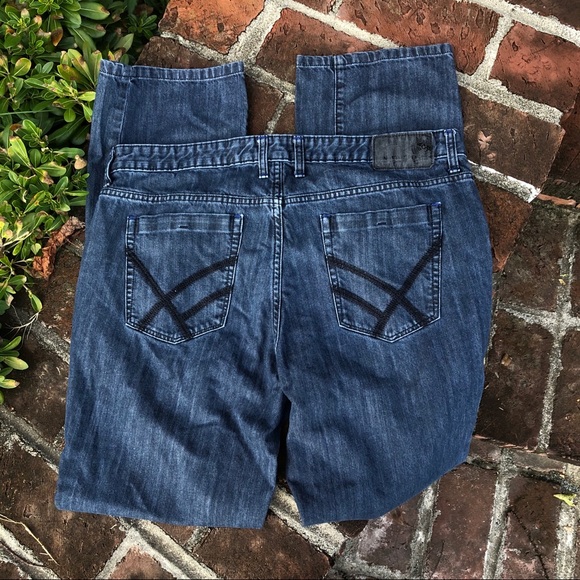 Kenneth Cole Reaction Other - Kenneth Cole dark wash straight leg jeans sz 36/34